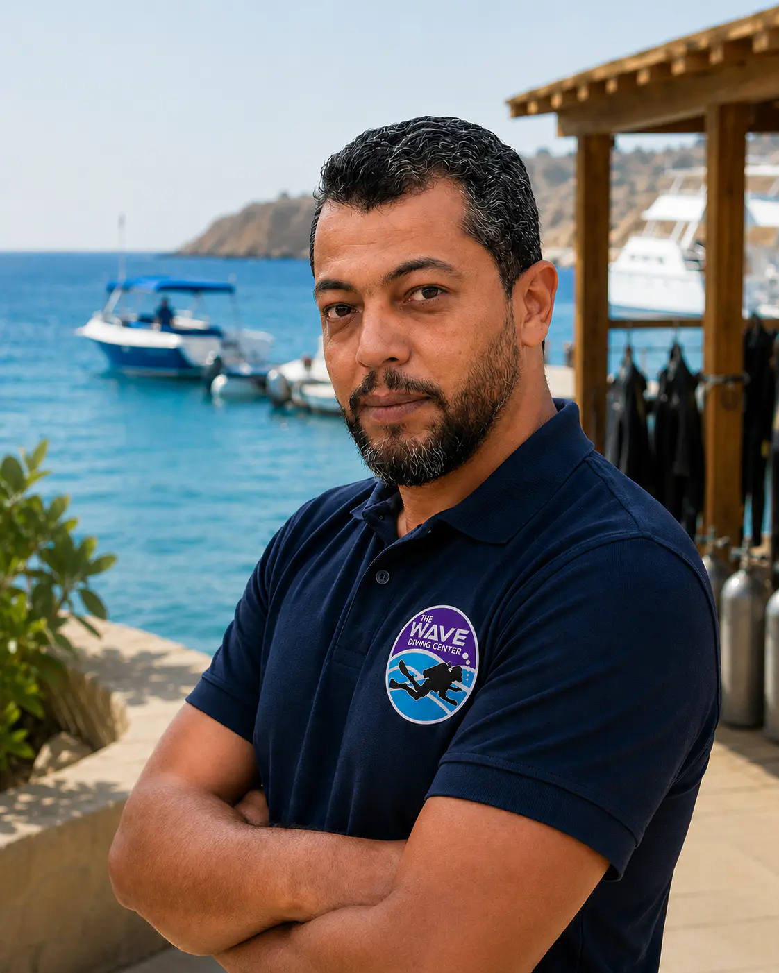 Mohammed Ashour, Operations Manager at The Wave Diving Center
