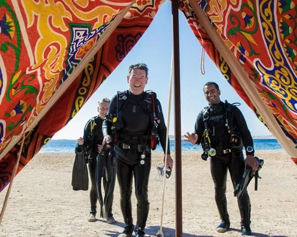 Ras Mohammed diving by land — photo 2