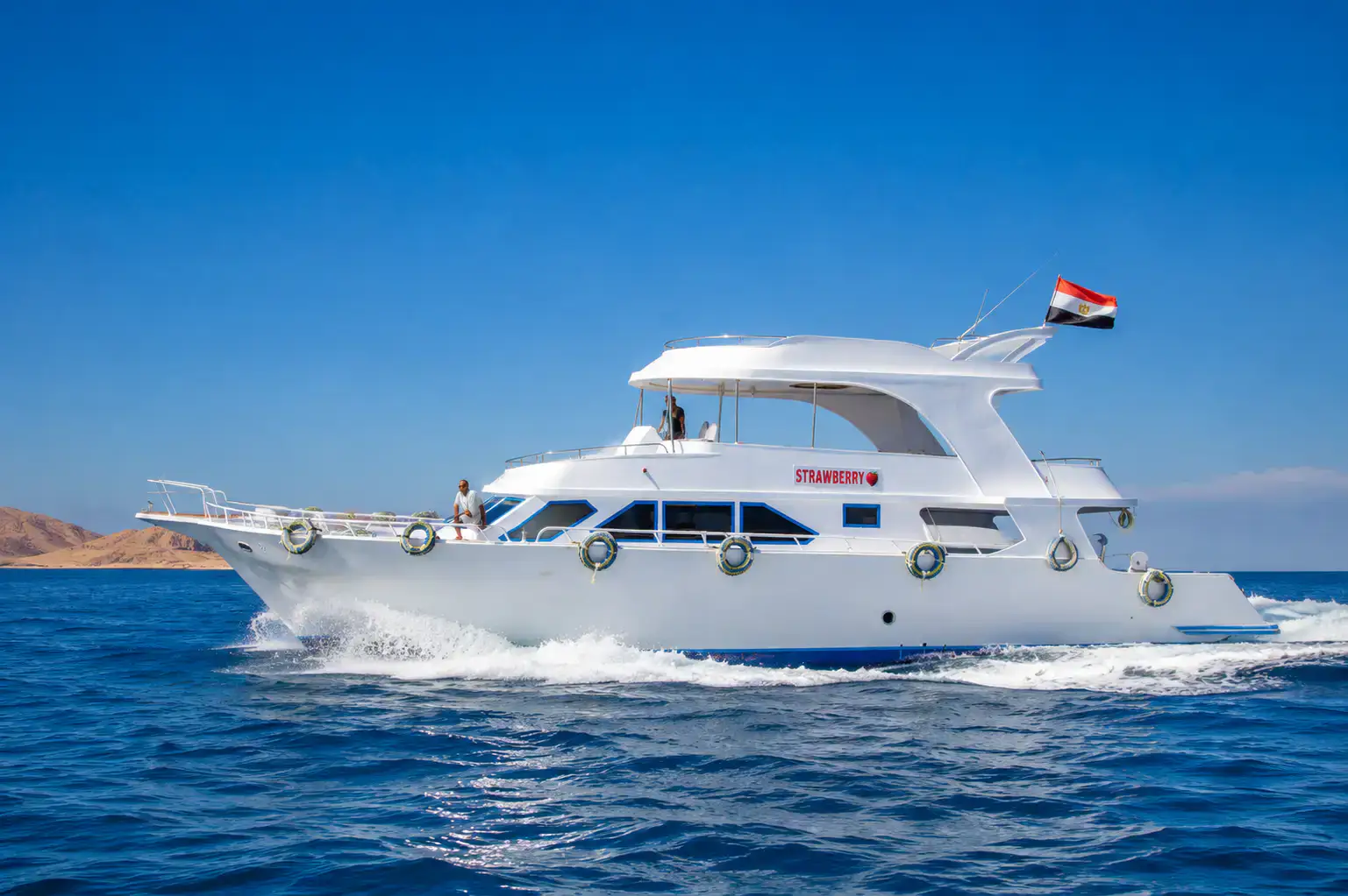 Private boat charter in Sharm El Sheikh — photo 1